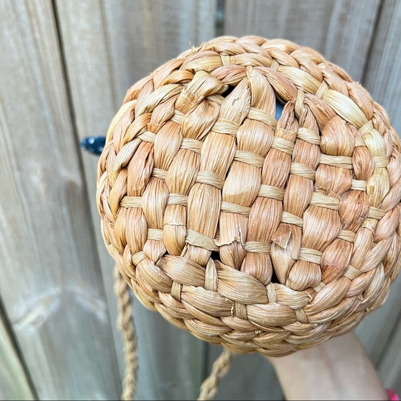 Zara straw crossbody basket bag - Picture 11 of 13